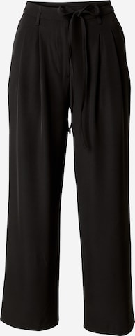 VERO MODA Wide Leg Laskoshousut 'VMKRISTEL' värissä musta: etupuoli