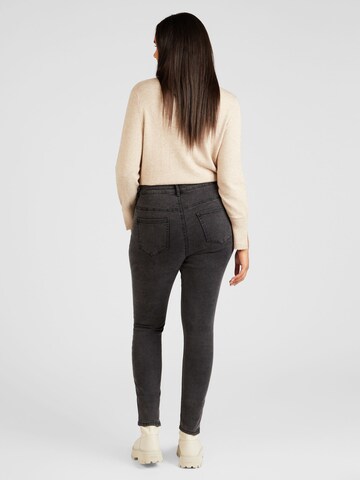 ONLY Carmakoma Skinny Jeans 'CARROSE' in Black