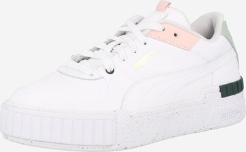 PUMA Athletic Shoes 'Cali Sport Soft WNs' in White: front