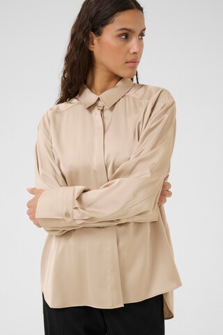Chemisier 'Thorun' KAREN BY SIMONSEN en beige : devant