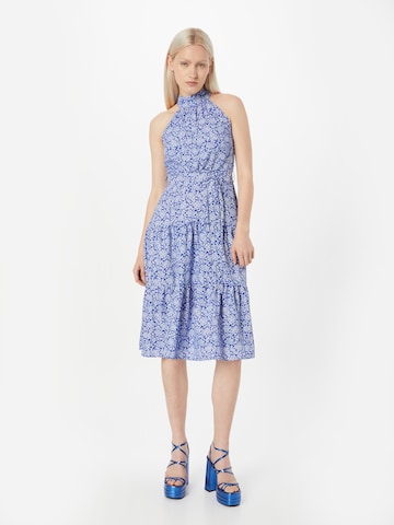 Mela London Letní šaty – modrá: přední strana