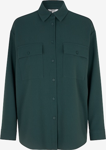 mbym Blouse 'Gwenda' in Green: front