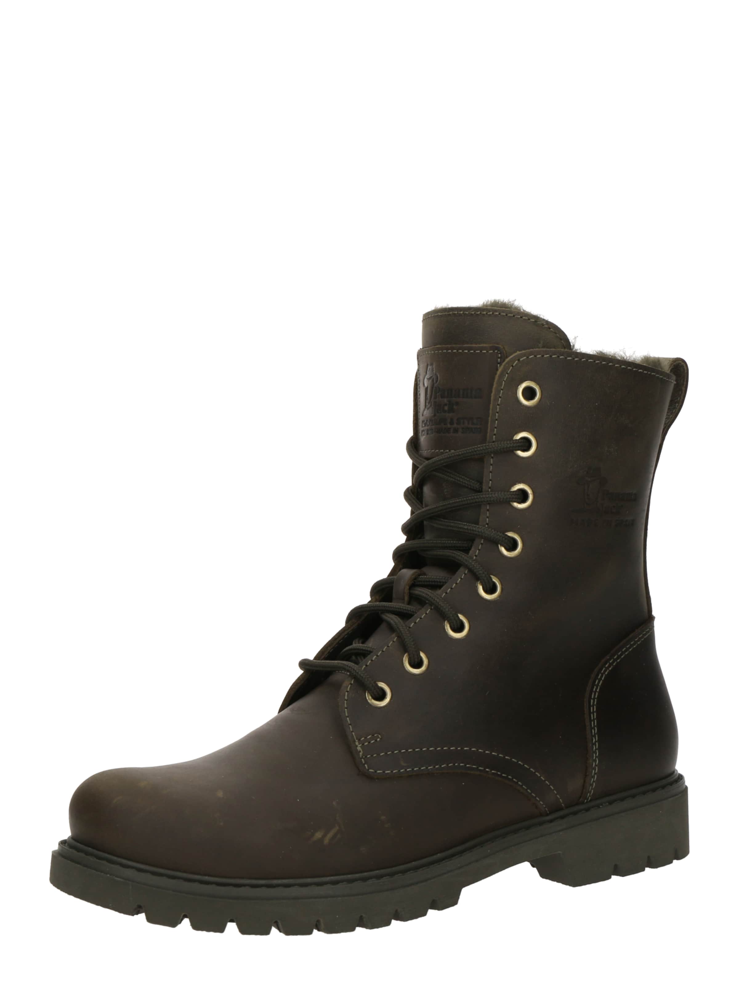 PANAMA JACK - Botines con cordones 'Frisia B28' en verde: frente