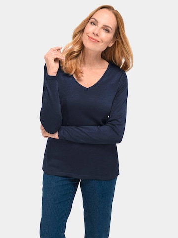 Pull-over Goldner en bleu : devant