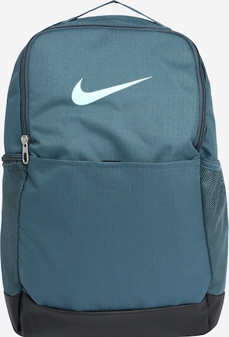 NIKE Sports Backpack 'Brasilia 9.5' in Green: front
