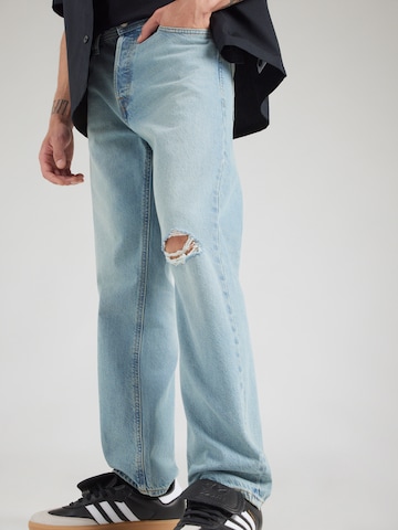 JACK & JONES Ohlapna forma Kavbojke 'JJICHRIS JJORIGINAL' | modra barva