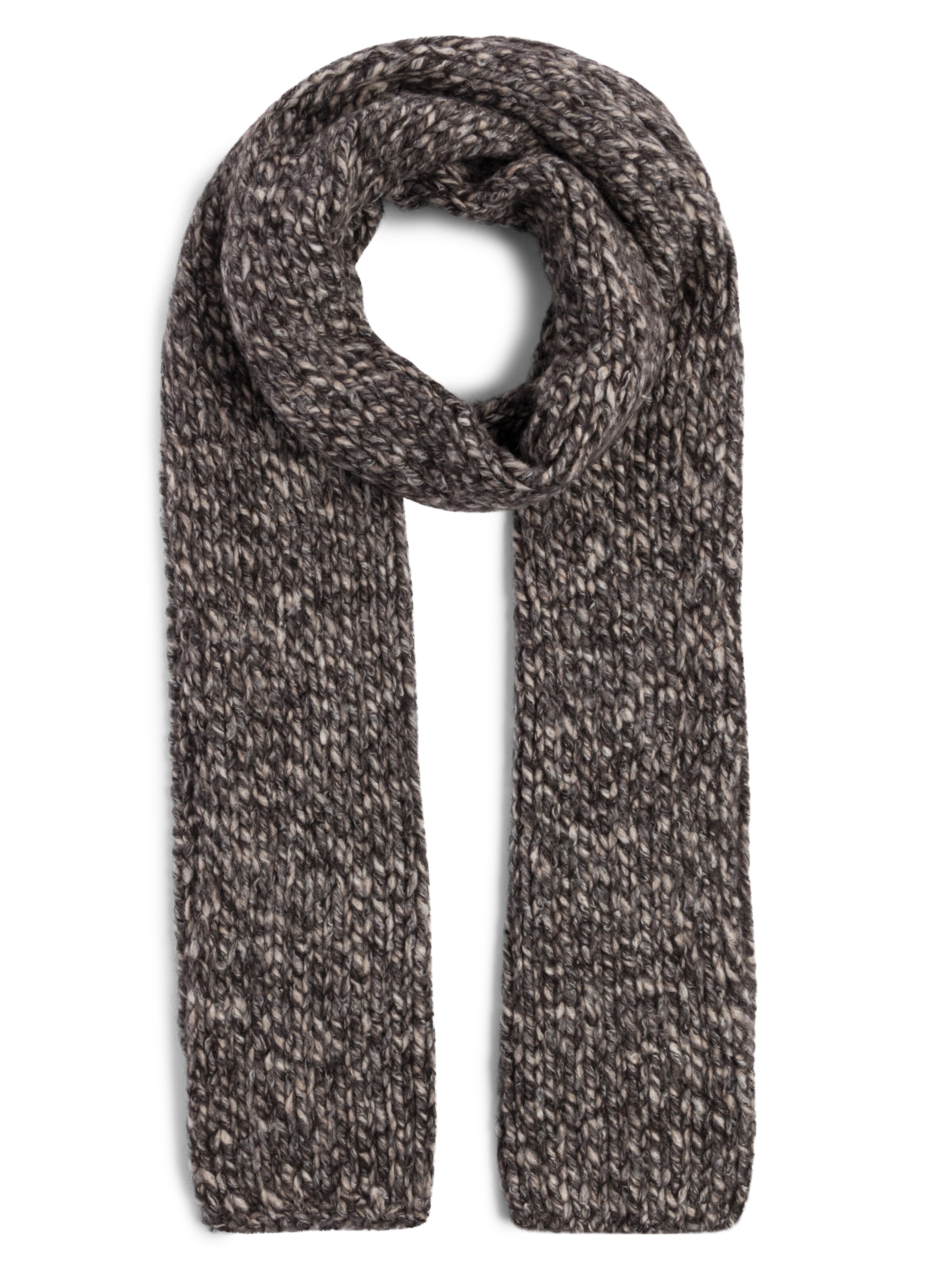 Écharpe Marc O'Polo en marron : devant