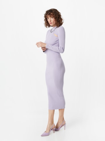 HUGO Knit dress 'Sirgin' in Purple