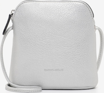 Emily & Noah Shoulder bag ' Emma ' in Silver: front