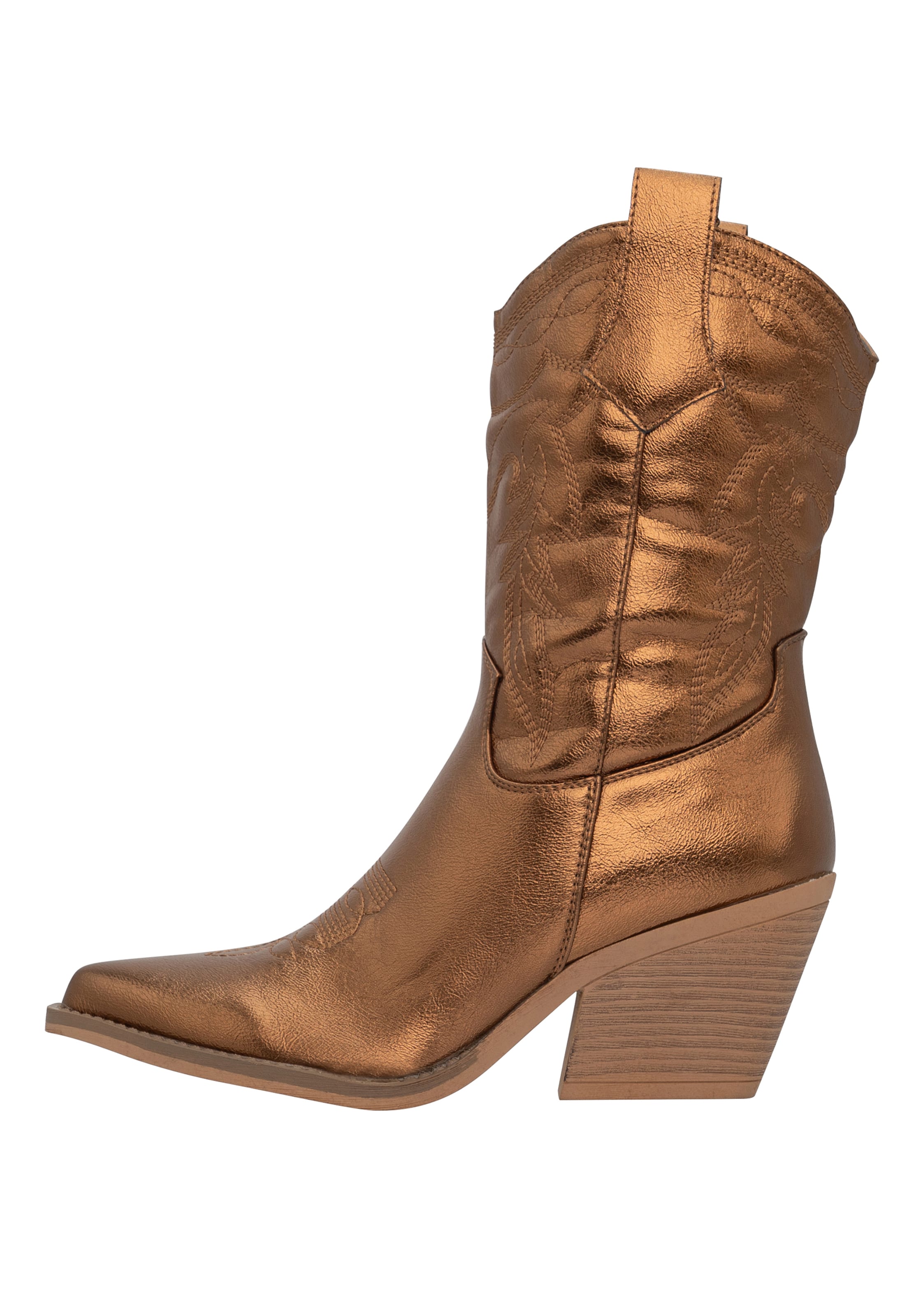 Salinyang Cowboylaarzen in Goud