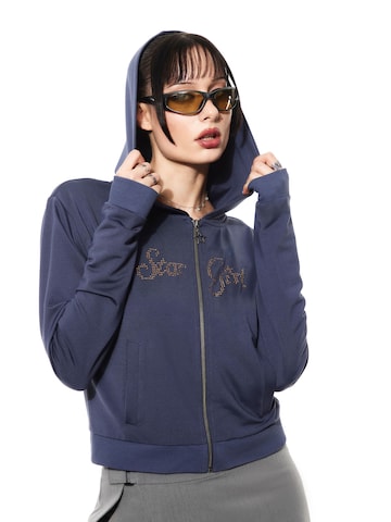 SHYX Sweatjacke 'Lola' in Blau: predná strana