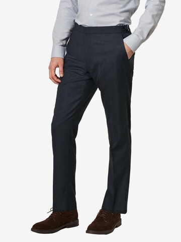 Next Slimfit Hose in Blau: Vorderseite