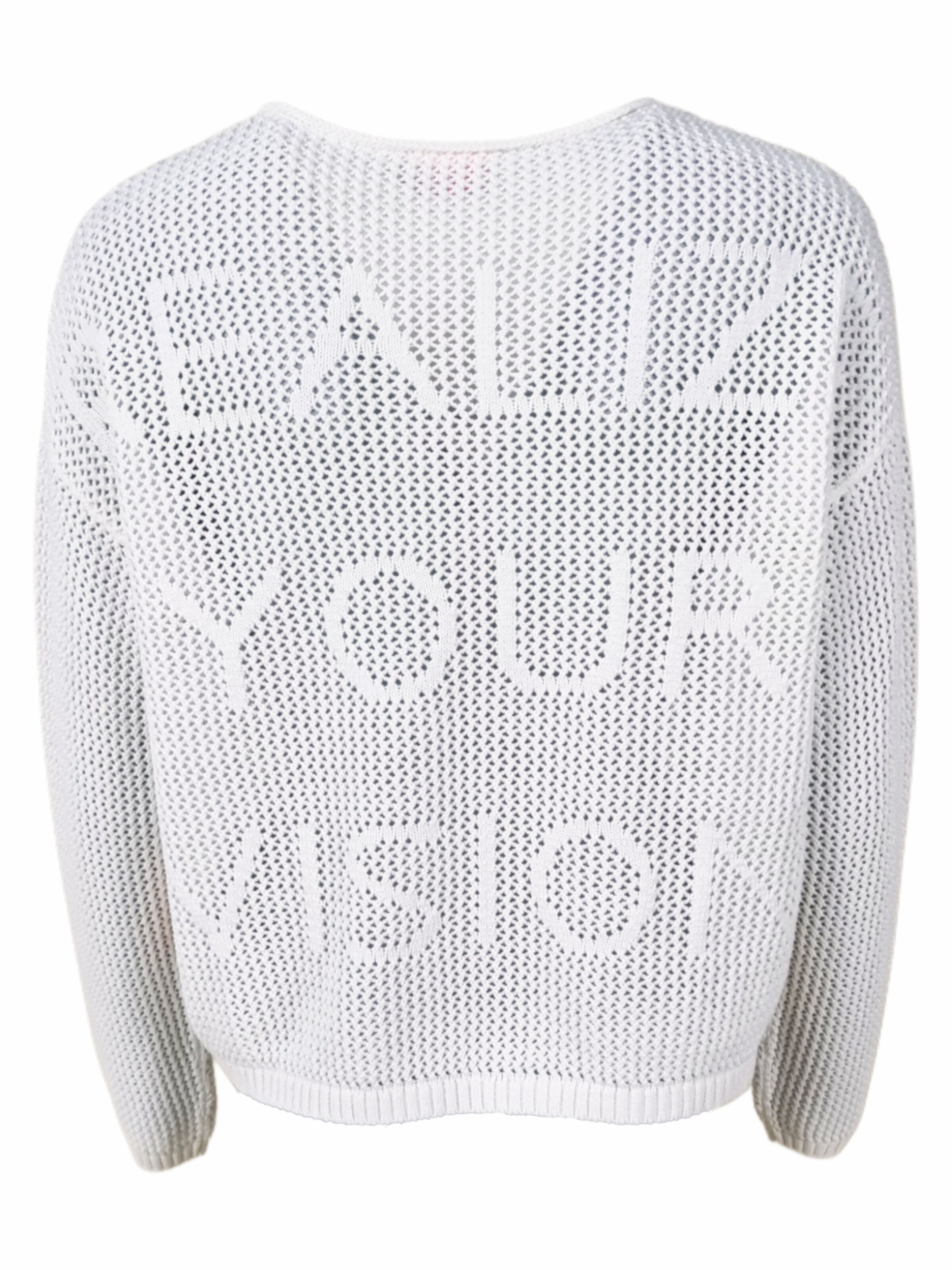 LIKS. Munich Sweater 'Strickpullover Sommer' in White