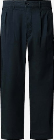 Pepe Jeans Trousers with creases in Blue: front