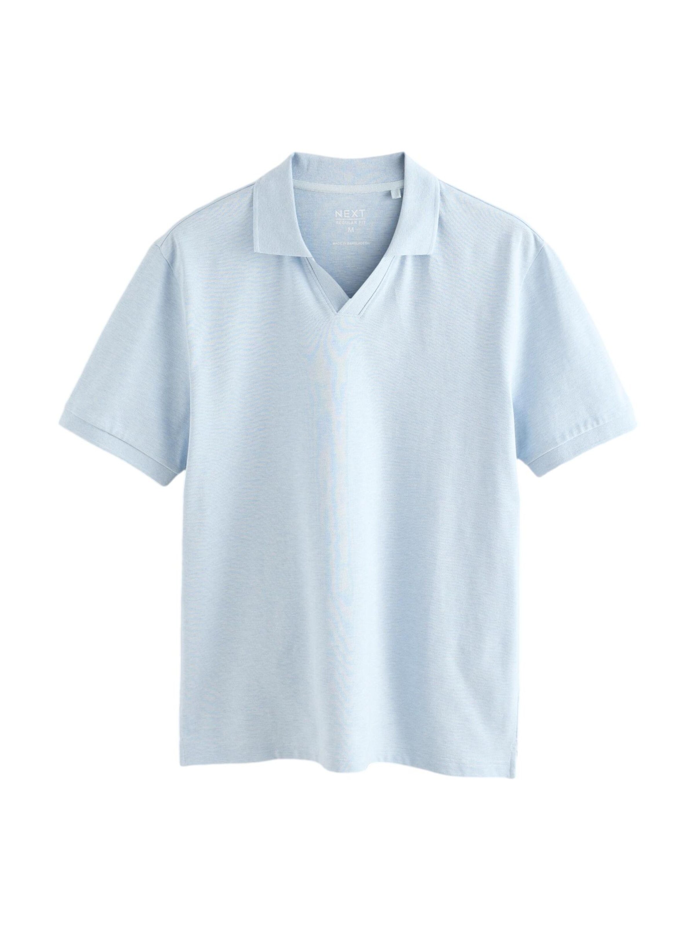 Next Shirt in Blauw: voorkant