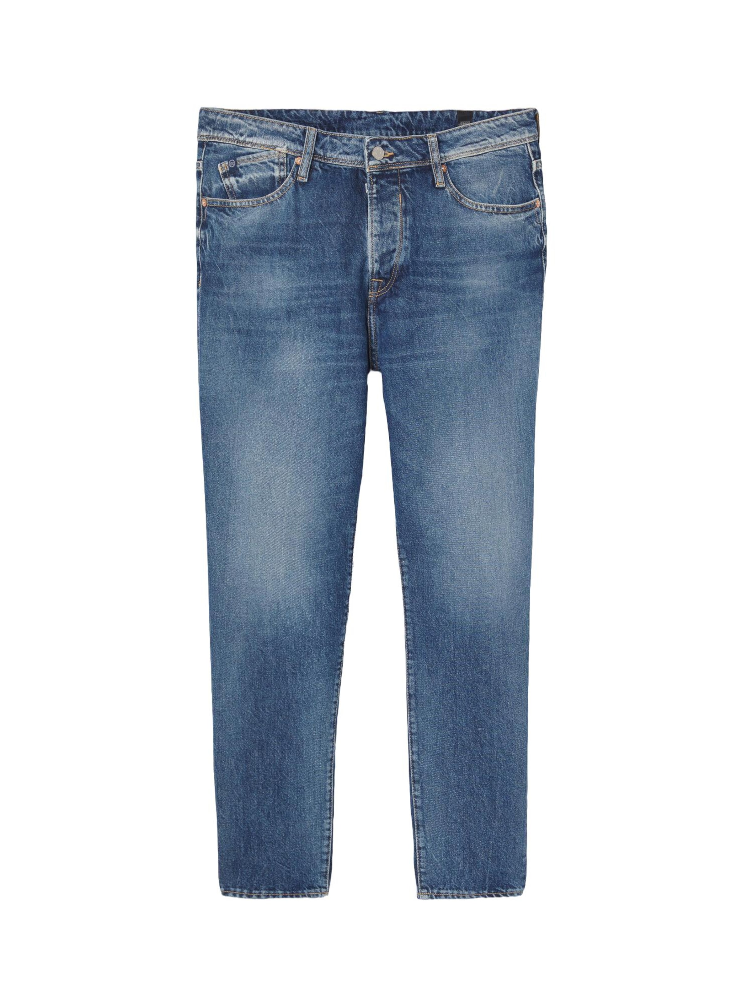 Le Temps Des Cerises Regular Jeans in Blauw: voorkant