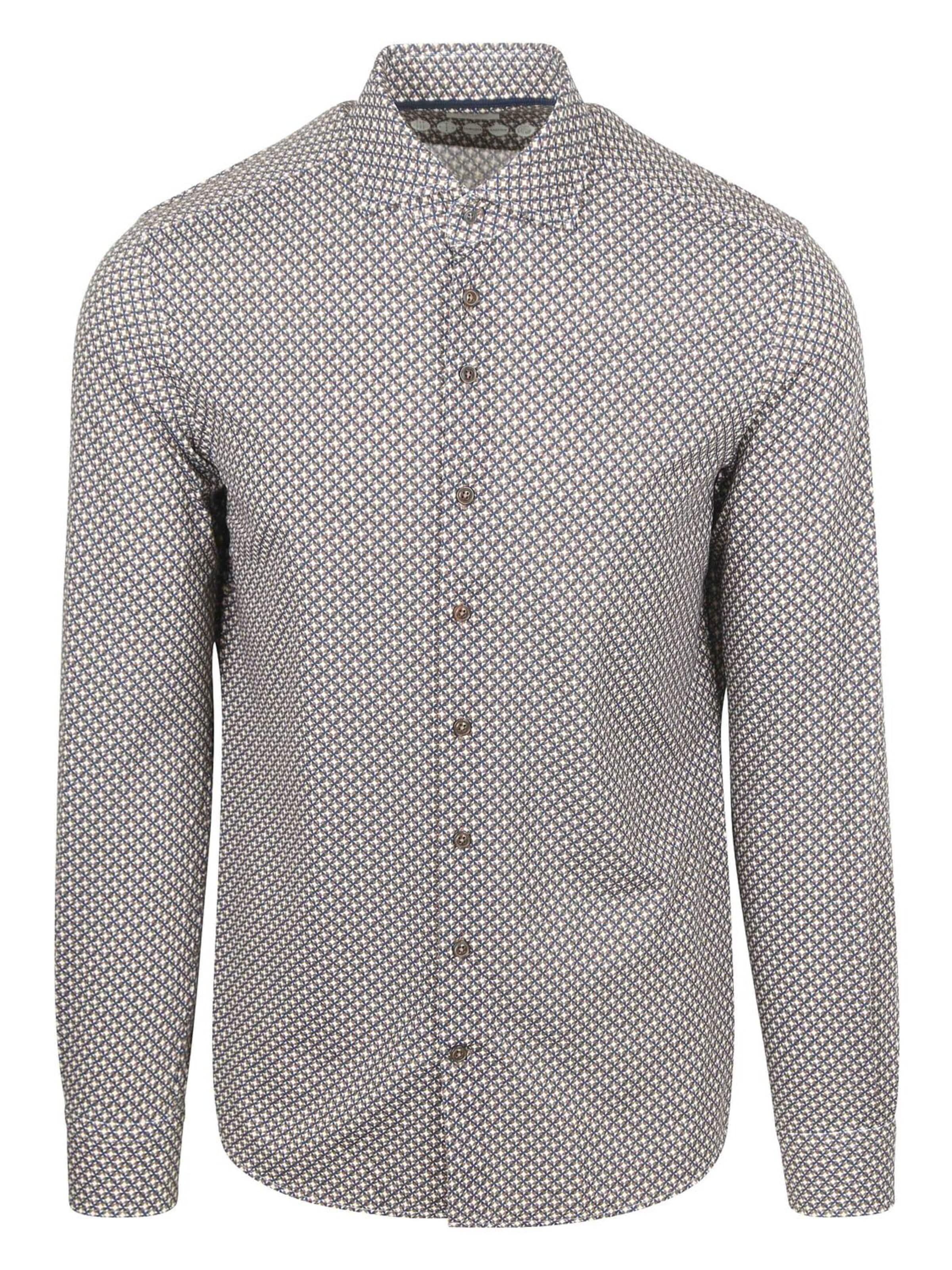 R2 Amsterdam Regular Fit Hemd‌‌‌‌ in Blau: Vorderseite