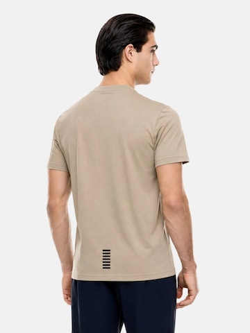 EA7 Emporio Armani T-shirt 'JERSEY T-SHIRT' i beige