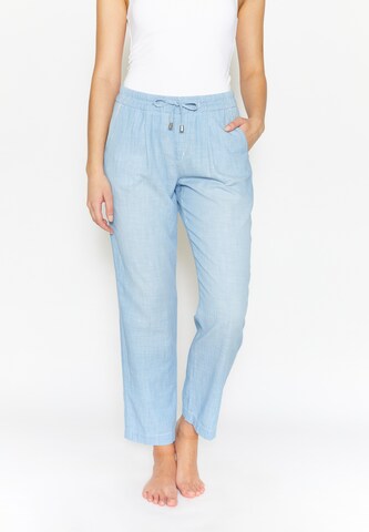 Angels Pants 'Louisa' in Blue: front