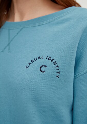 Pull-over comma casual identity en bleu