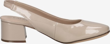 CAPRICE Slingpumps in Beige