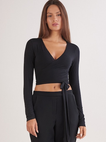 INTIMISSIMI Shirt in Schwarz: Vorderseite