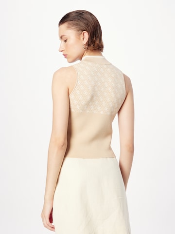 GUESS Knitted Top 'Lise' in Beige