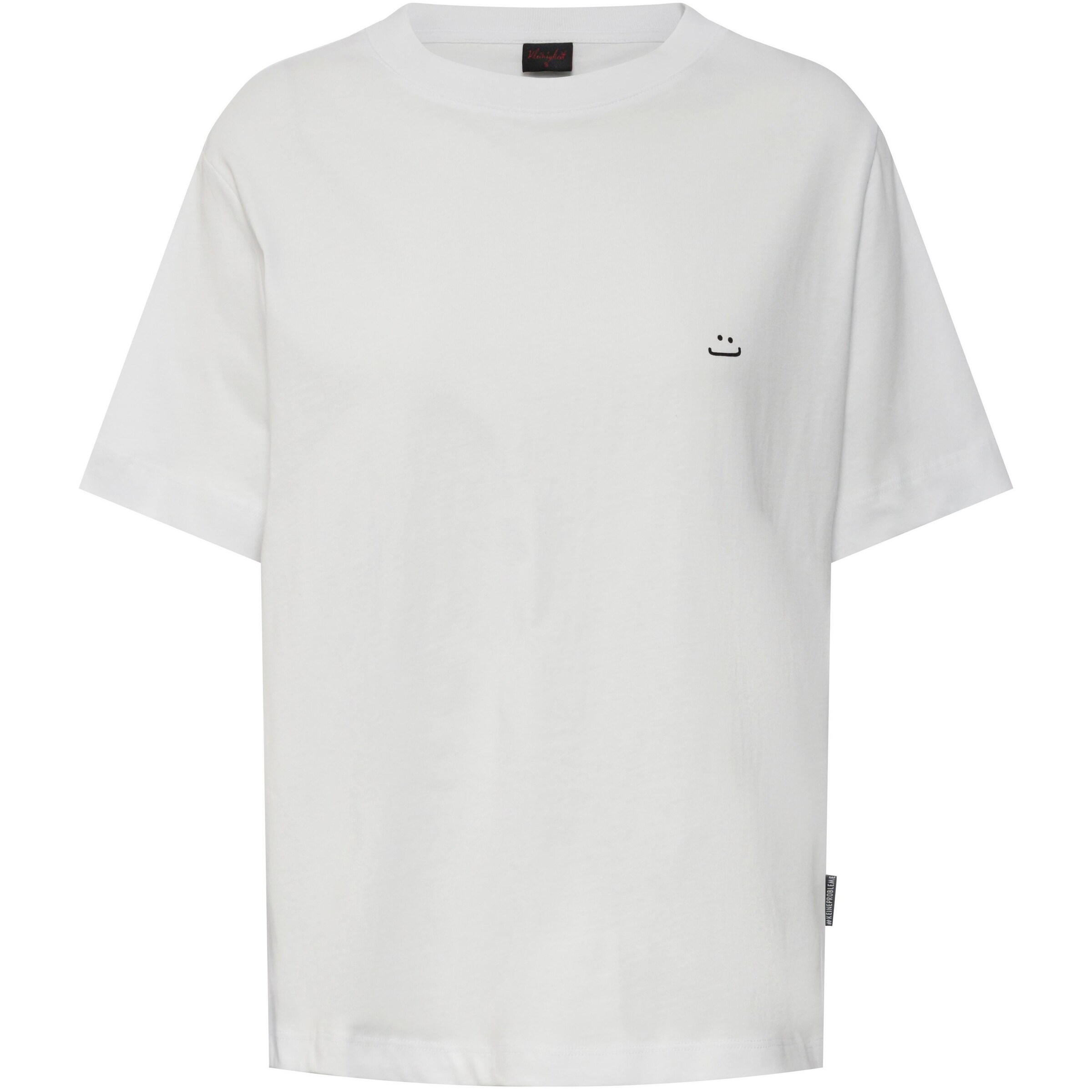 Kleinigkeit Shirt 'Laugh You' in White: front