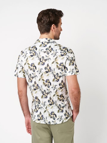 DESOTO Slim fit Button Up Shirt in Blue