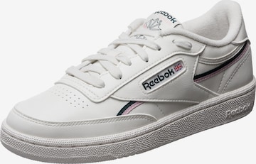 Sneaker bassa 'Club C 85' di Reebok in bianco: frontale