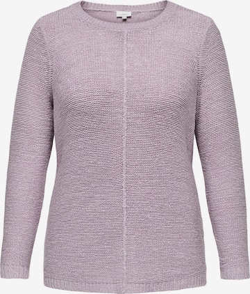 Pull-over 'NEW FOXY' ONLY Carmakoma en violet : devant