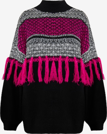 IZIA Sweater 'Eyota' in Black: front