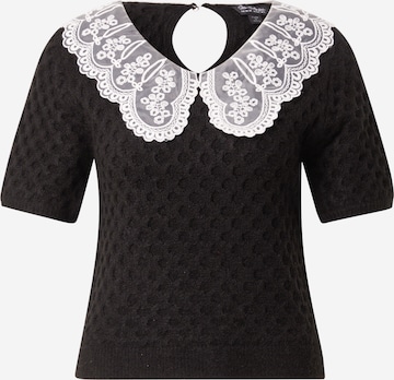 melns Miss Selfridge Džemperis: no priekšpuses