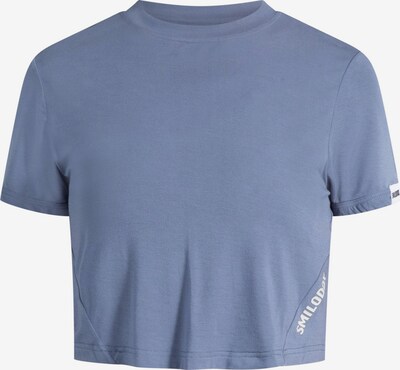 Smilodox T-shirt fonctionnel 'Althea' en bleu fumé / gris clair, Vue avec produit