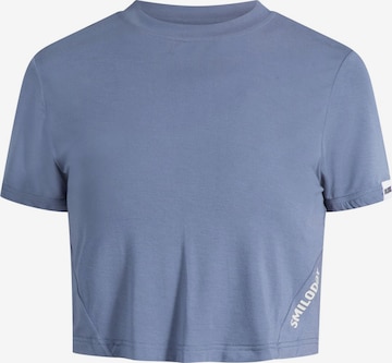 T-shirt fonctionnel 'Althea' Smilodox en bleu : devant