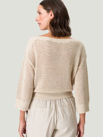 zero Pullover in Beige