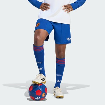 ADIDAS PERFORMANCE - regular Pantalón deportivo 'Manchester United 26/27' en azul: frente