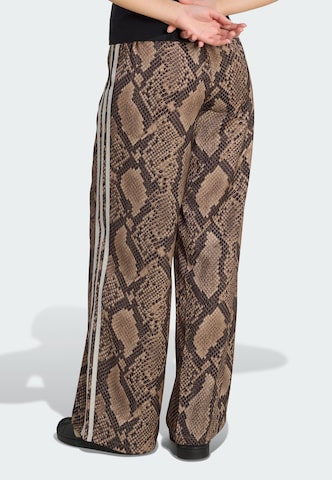 Wide leg Pantaloni de la ADIDAS ORIGINALS pe bej