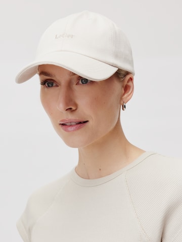 Cappello da baseball 'Janett' di LeGer by Lena Gercke in beige: frontale