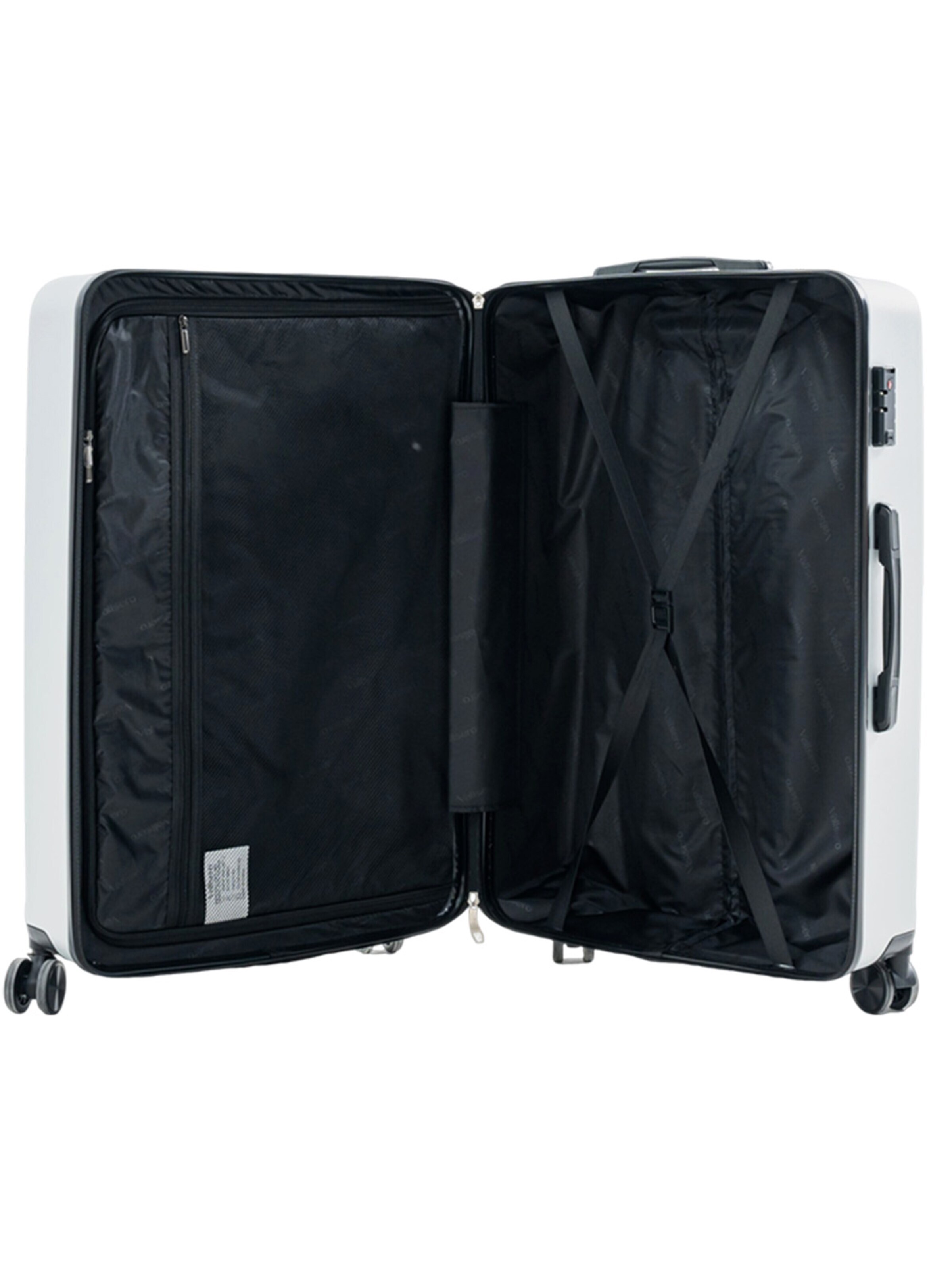 Vallsero Suitcase Set 'LG1 Skyline' in Silver