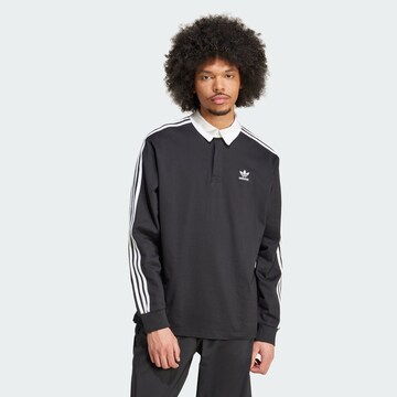 ADIDAS ORIGINALS Shirt 'Adicolor' in Black: front