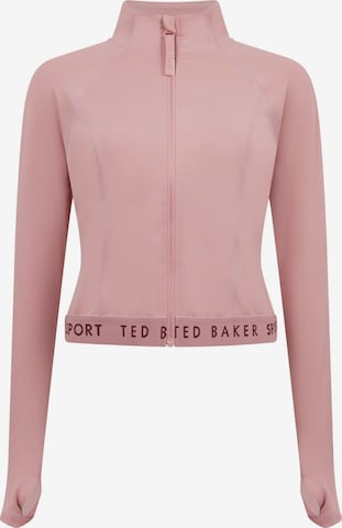 Veste de survêtement Ted Baker en violet : devant