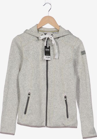 ICEPEAK Sweatshirt & Zip-Up Hoodie in M in Grey: front