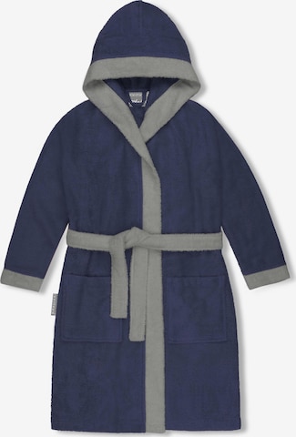 normani Bathrobe 'Elounda' in Blue: front