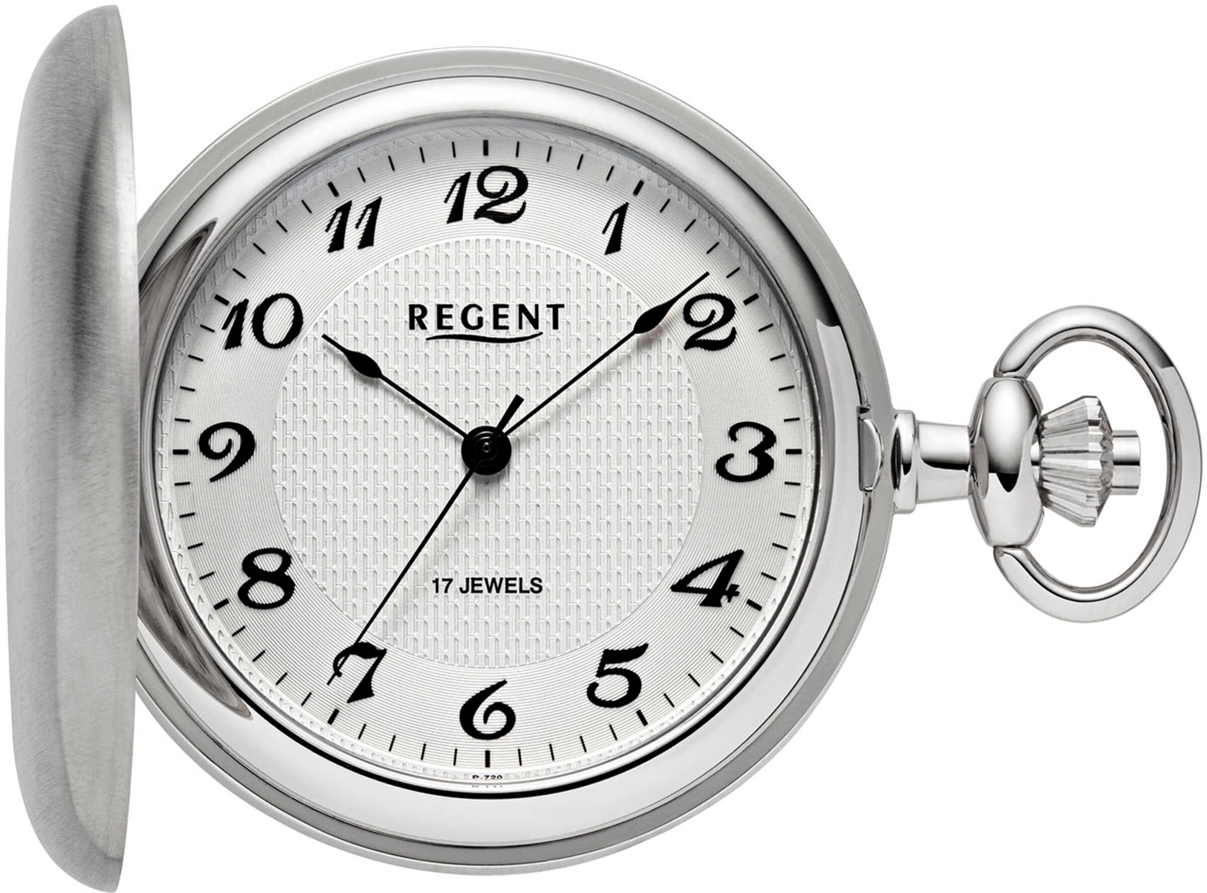 REGENT Analog Watch in Silver: front
