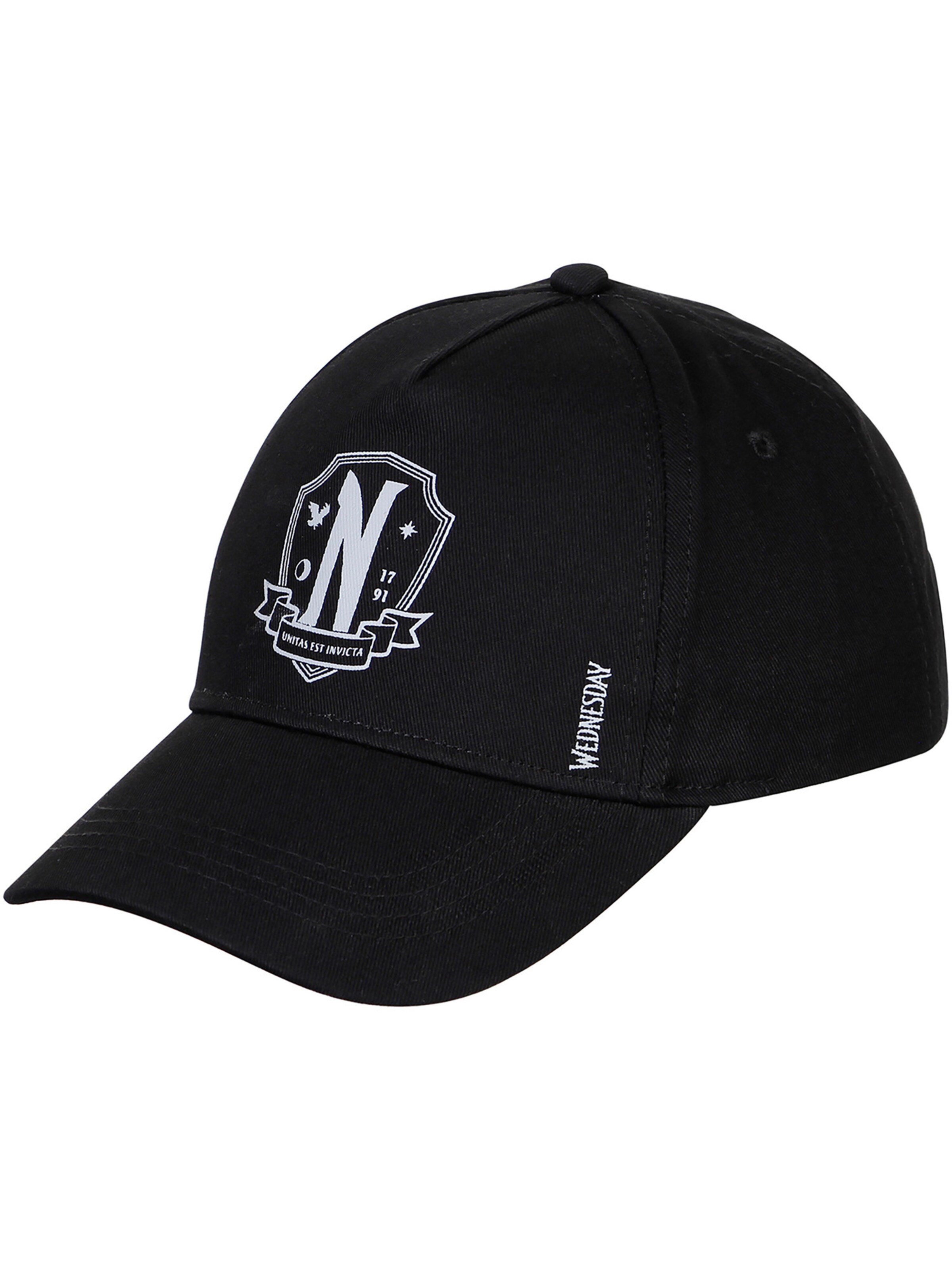 Wednesday Cap 'Original' in Schwarz: Vorderseite