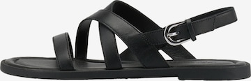VAGABOND SHOEMAKERSSandale 'Zaida' - crna boja: prednji dio