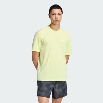 Maglia funzionale ' Multi CLIMACOOL Logo Tech' di ADIDAS TERREX in giallo: frontale
