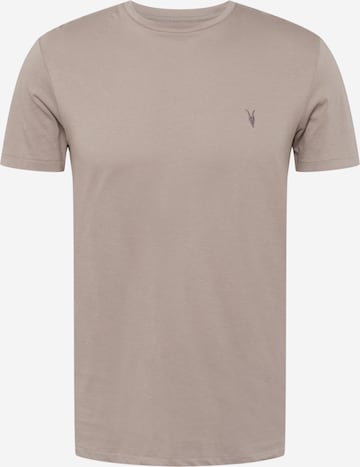 AllSaints Shirt in Grijs: voorkant