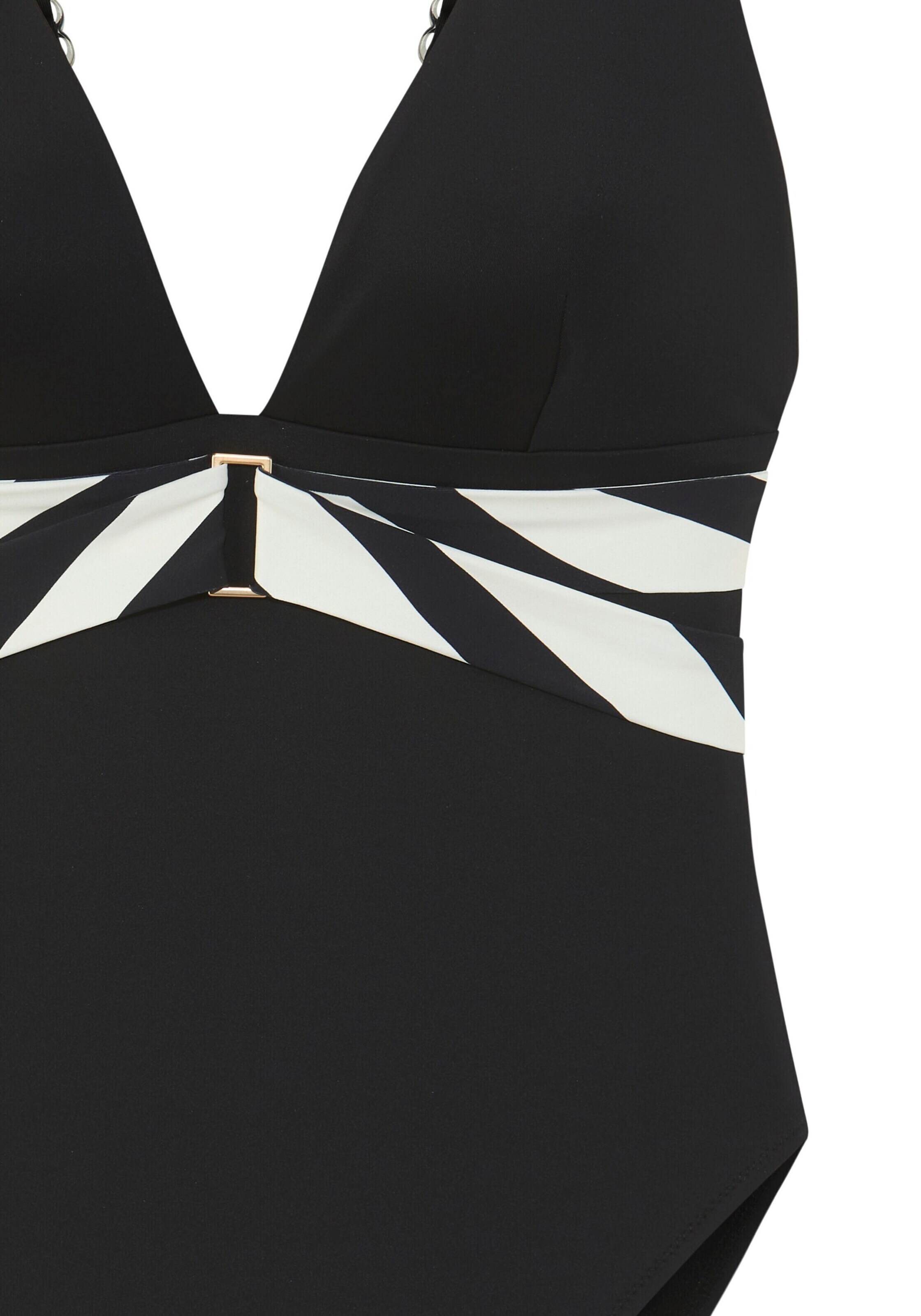 FRENCH CONNECTION Badeanzug in Schwarz